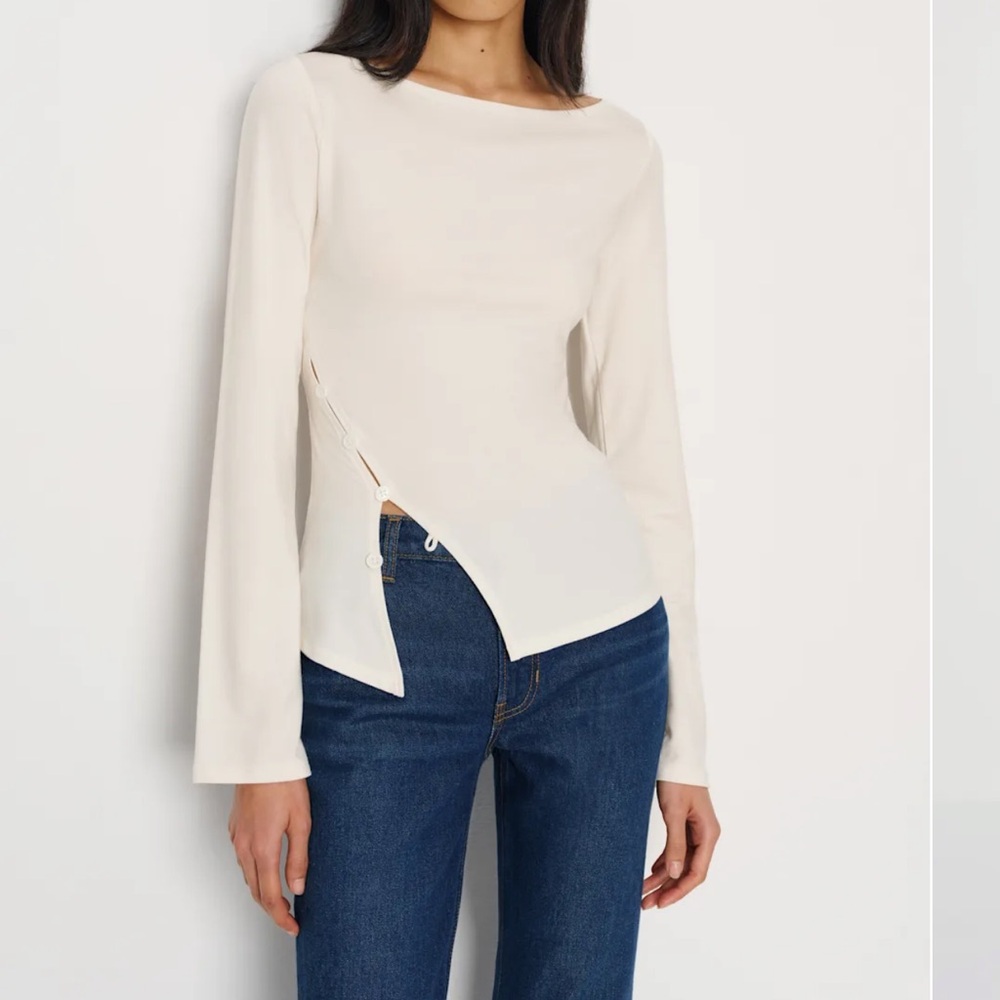 Reformation Nicola knit top